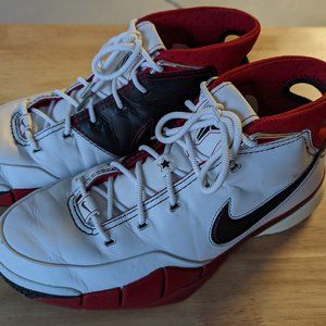 Nike Zoom Kobe 1 Protro All-Star, Red White Black, Men's Size 10.5